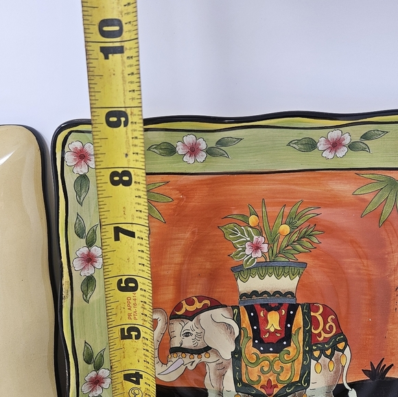 New West Indies 2 Elephant plates - Picture 6 of 6